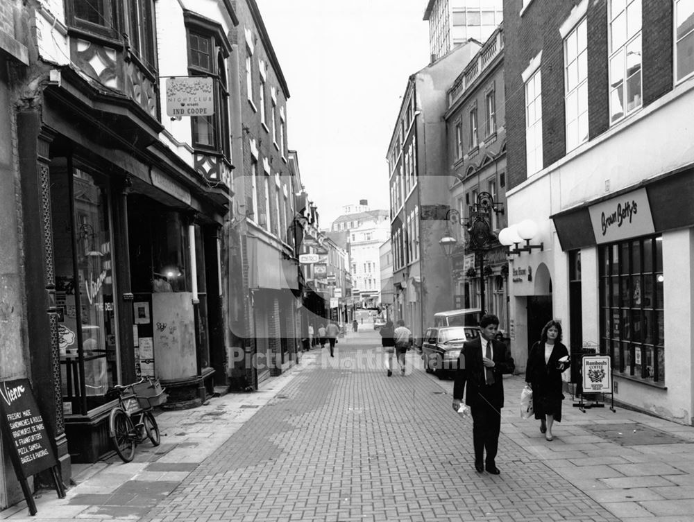 St James's Street, Nottingham, 1987