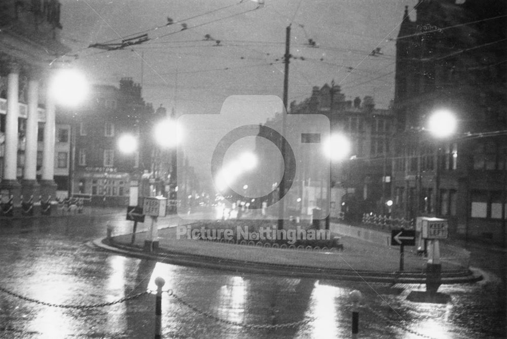 Theatre Square, Nottingham, c 1955