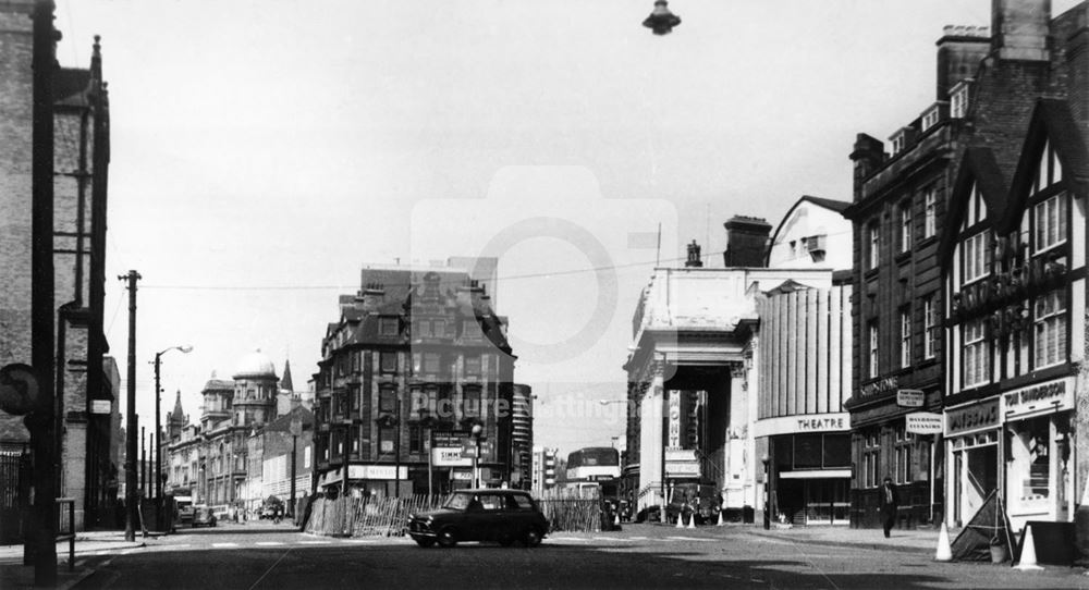 Theatre Square, Nottingham, 1970