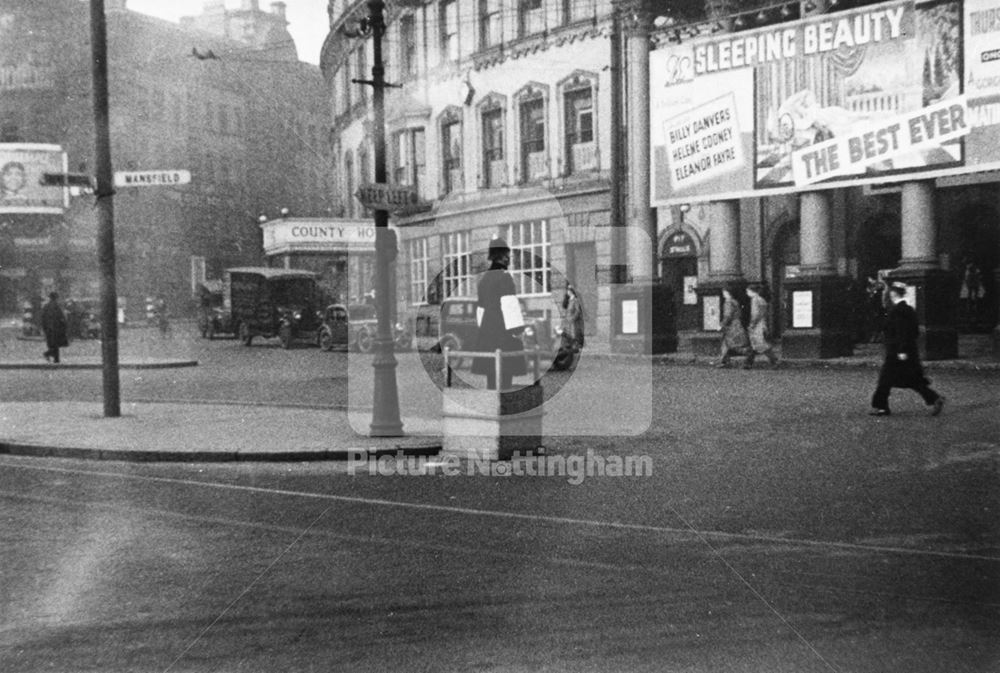 Theatre Square, Nottingham, 1937