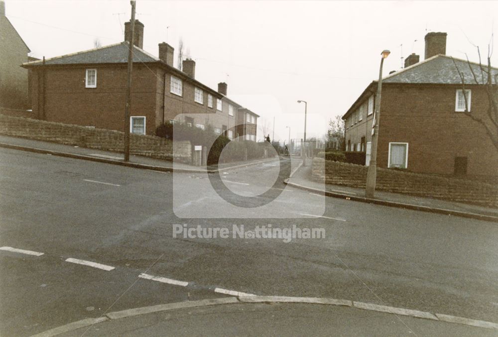 Taylor Close, Sneinton, Nottingham, 1986