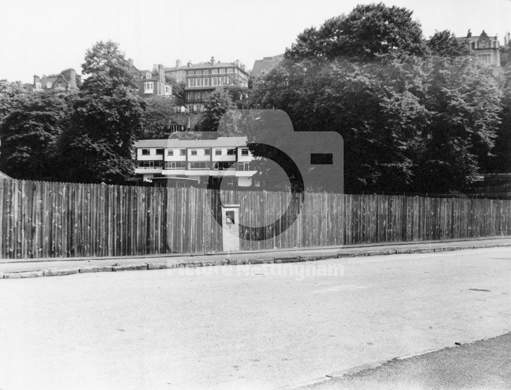 Tunnel Road. The Park, Nottingham, 1971