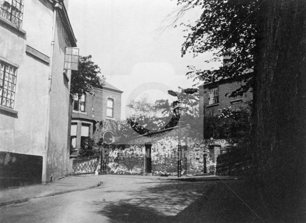 Castle Street from Thurgarton Street, Sneinton, Nottingham, c 1900s?