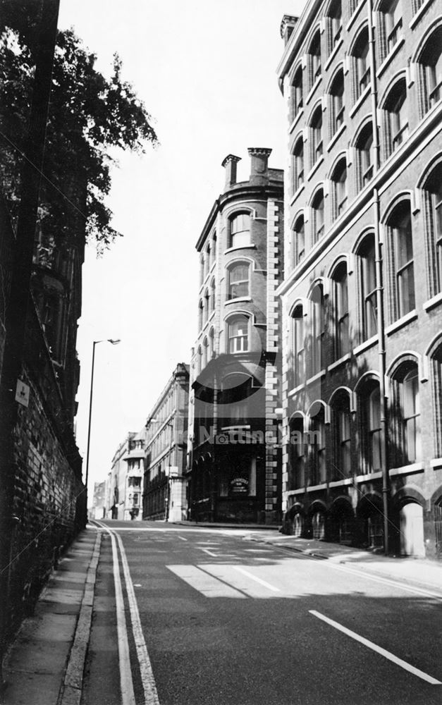 Stoney Street, Lace Market, Nottingham, 1975