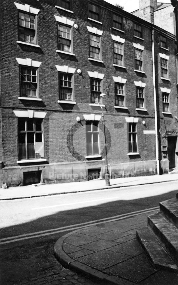 Stoney Street - west side, Lace Market, Nottingham, 1975