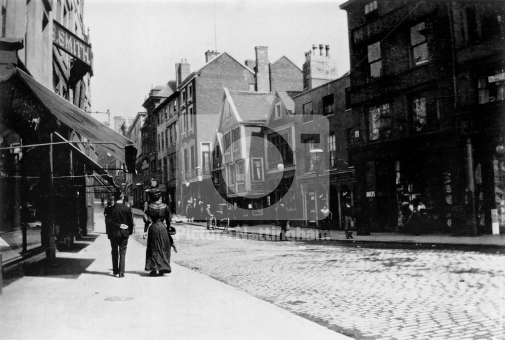 Poultry, Nottingham, c 1890s-1900s