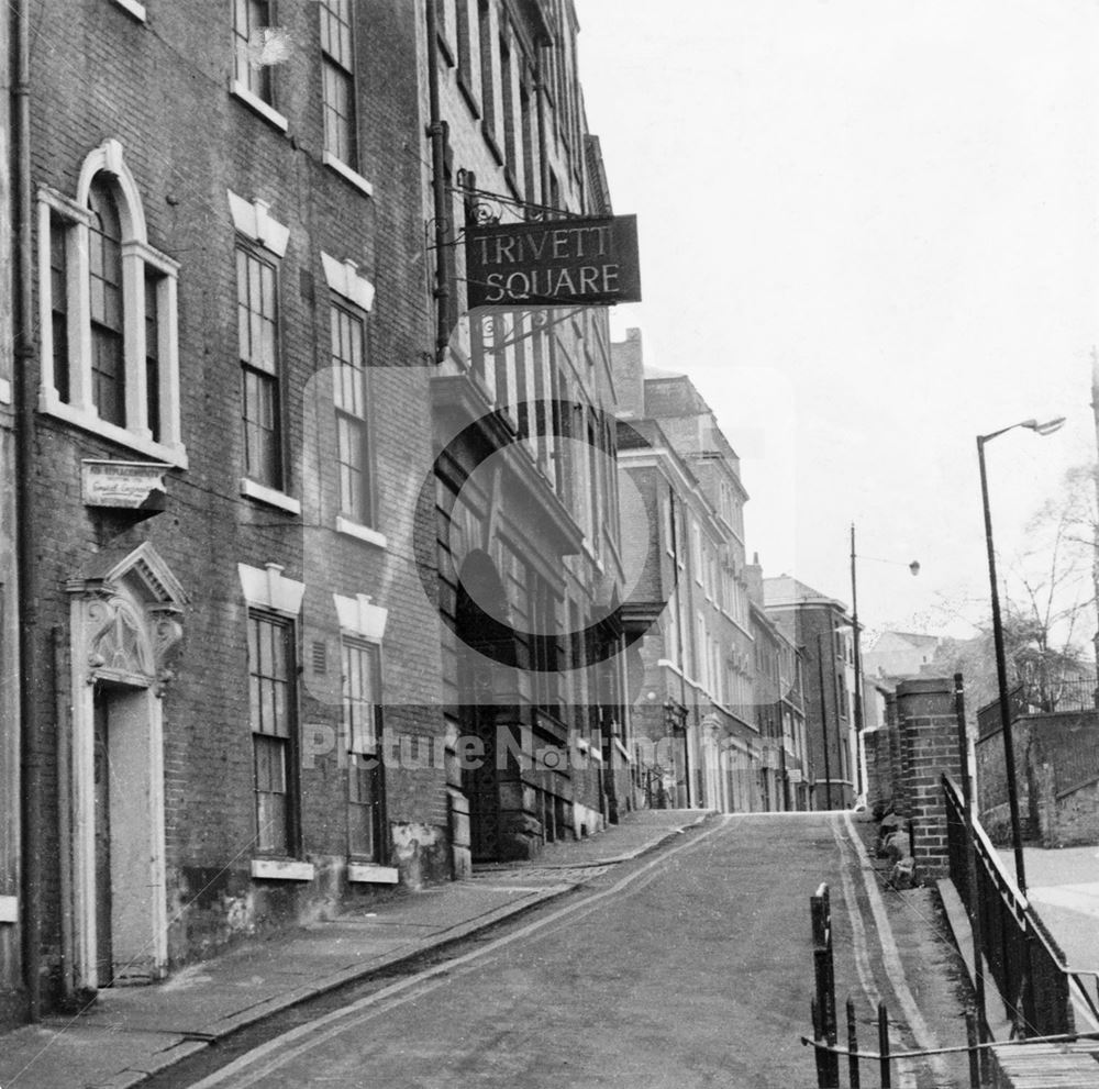 Short Hill, Lace Market, Nottingham, c 1970?