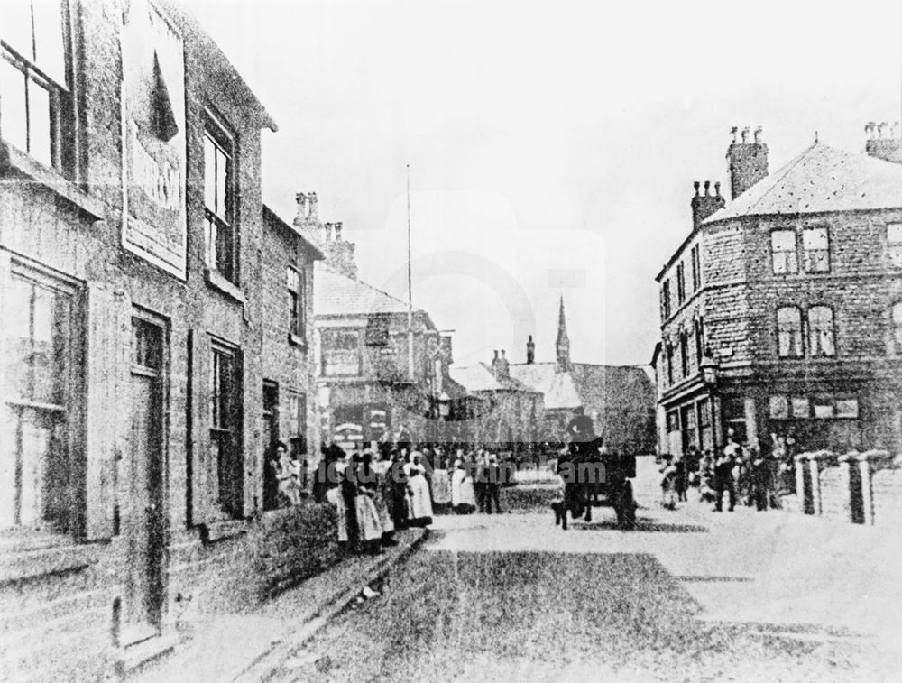 Quarry Road, Bulwell, Nottingham, c 1895