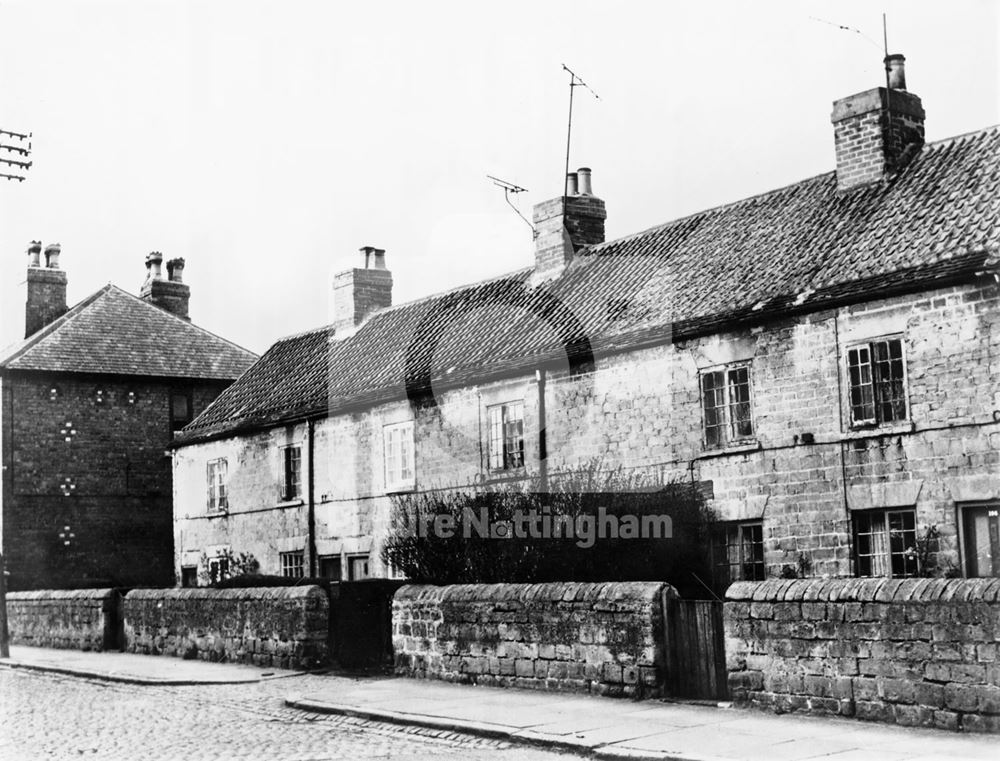 West End Row, Quarry Road, Bulwell, Nottingham, c 1960s ?