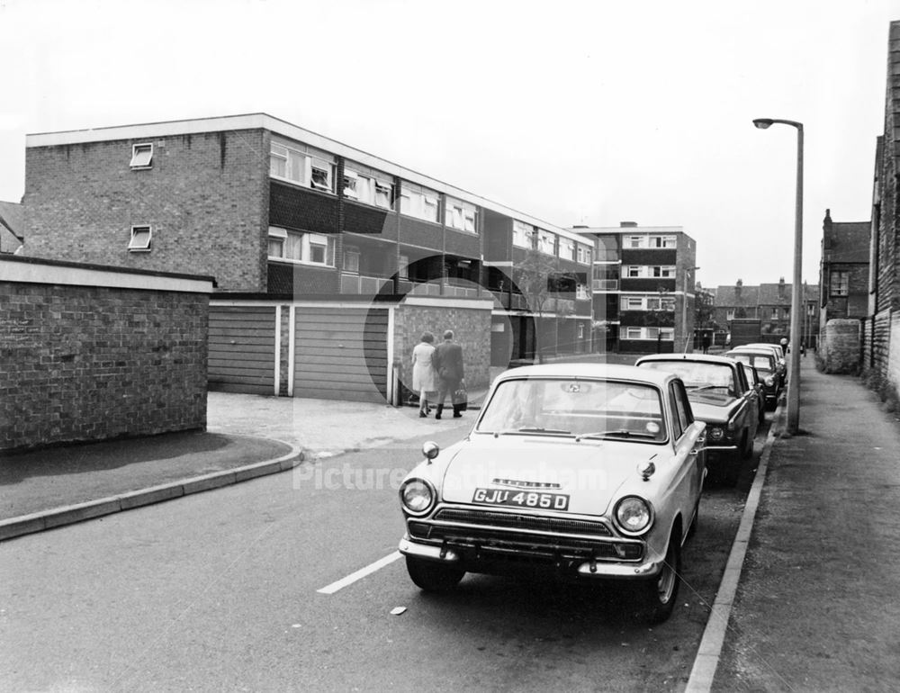 Pleasant Court, Hyson Green, Nottingham, 1979