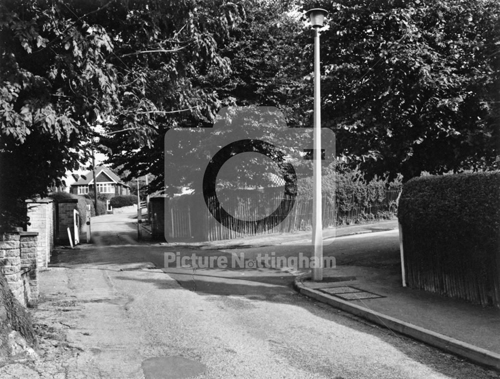 Private Road, Sherwood, Nottingham, 1979