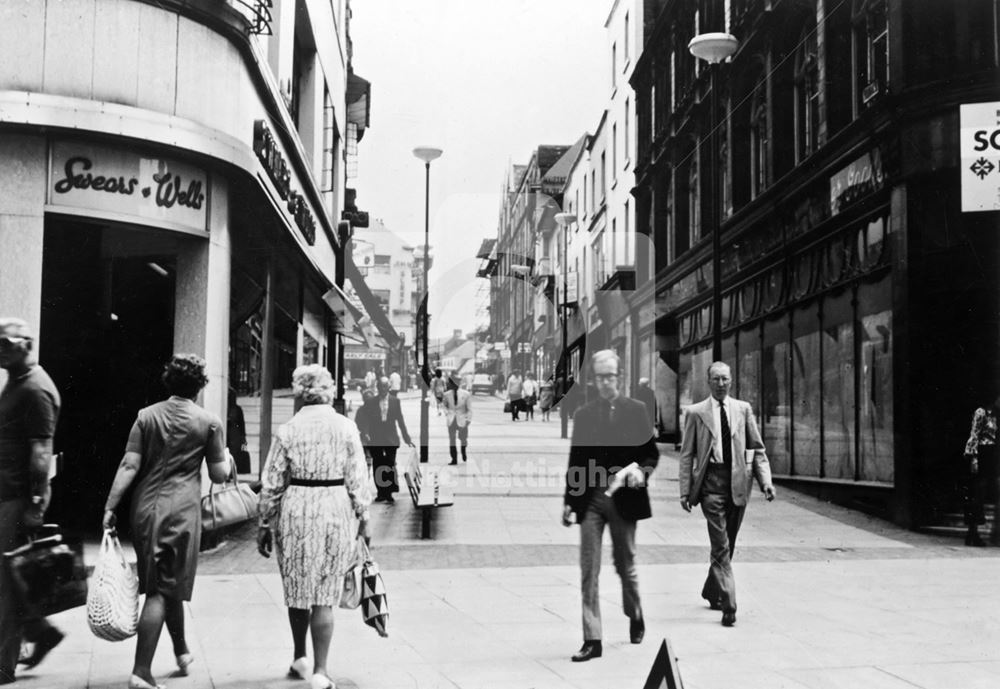 Pelham Street, Nottingham, c 1973