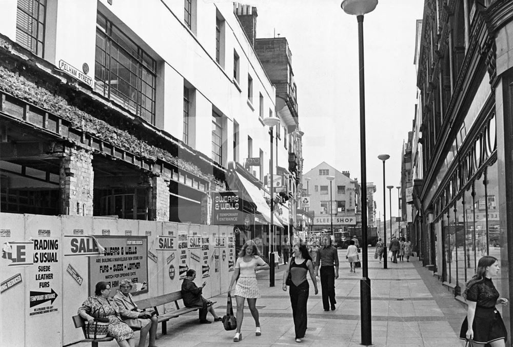 Pelham Street, Nottingham, 1973