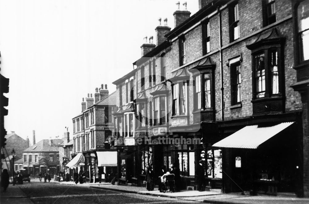 Peveril Street, Radford, Nottingham, c 1905