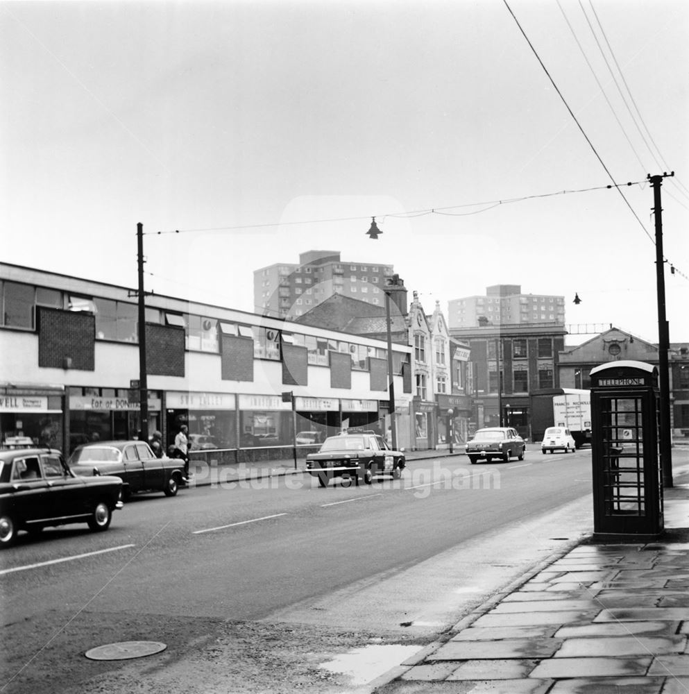 Lower Parliament Street, Nottingham, c 1969