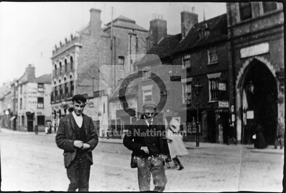 Lower Parliament Street, Nottingham, c 1890