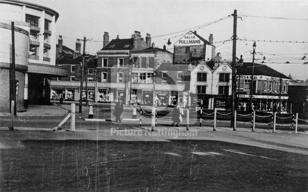 Lower Parliament Street, Nottingham, c 1950