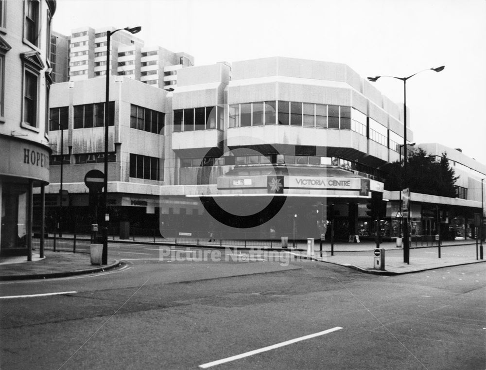 Lower Parliament Street, Nottingham, 1975