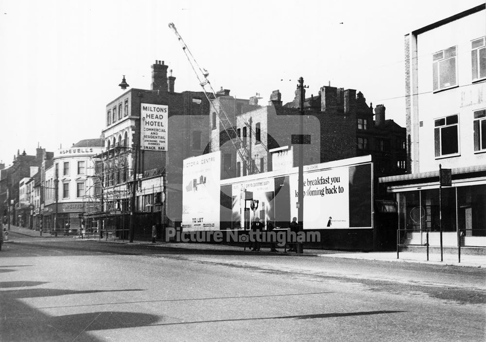 Lower Parliament Street, Nottingham, 1970