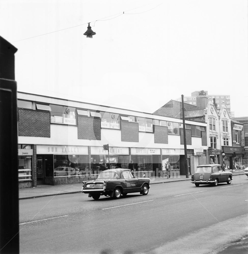 Sun Valley Amusements, Lower Parliament Street, Nottingham, c 1969