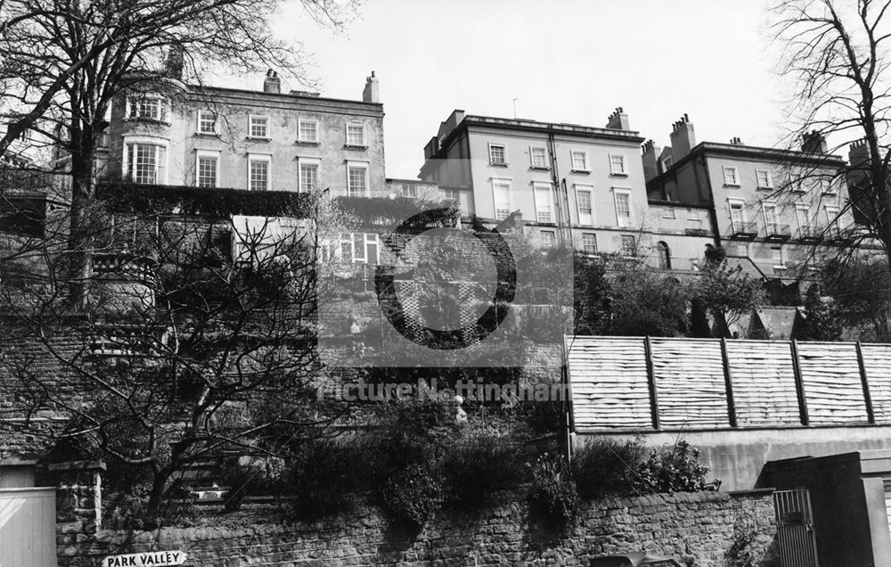 Park Valley, The Park, Nottingham, 1975