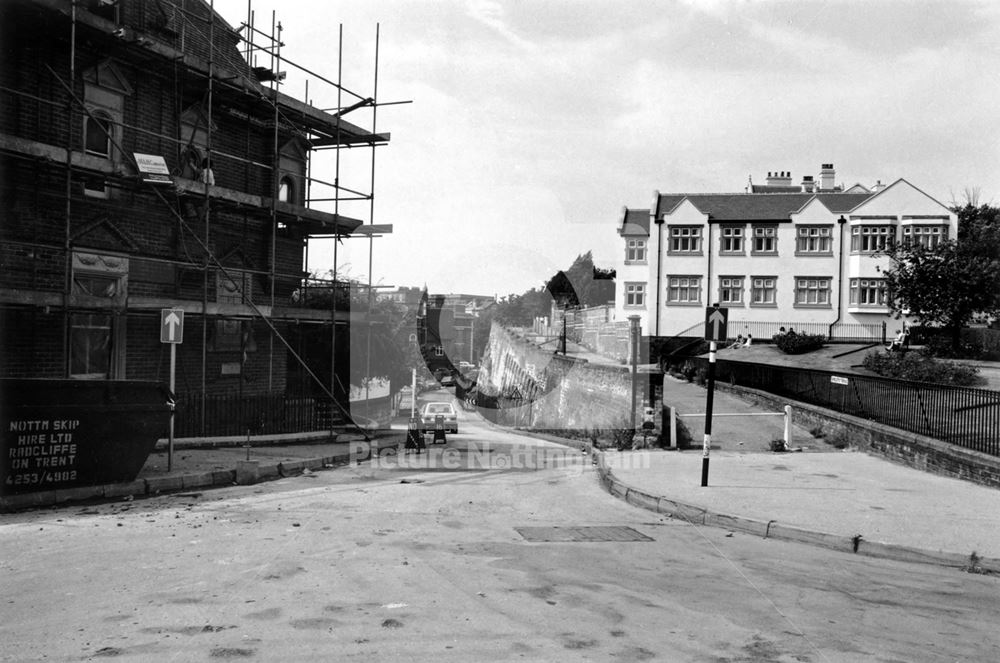 Park Terrce and the Ropewalk, Nottingham, c 1981