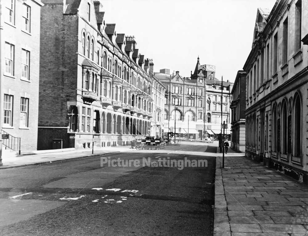 Park Row, Nottingham, 1963