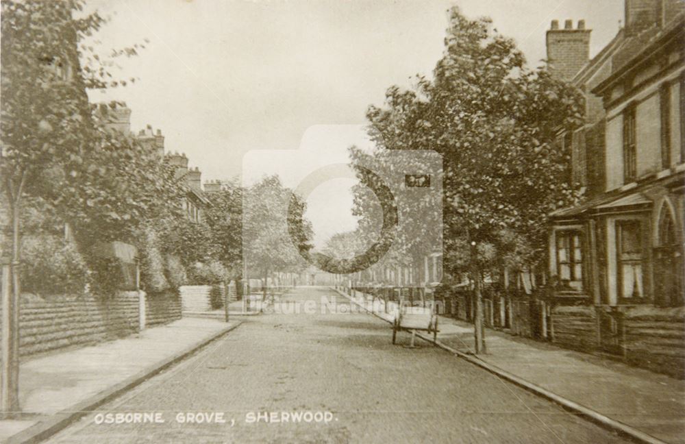 Osborne Grove, Sherwood, Nottingham, c 1900s