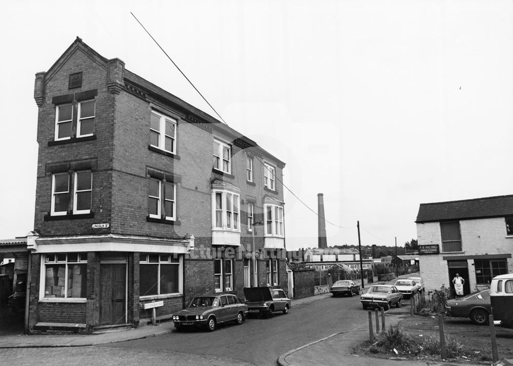 Nottingham Road, Basford, Nottingham, 1978