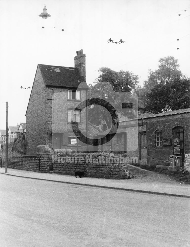 Nuthall Road, Cinderhill, Nottingham, 1956