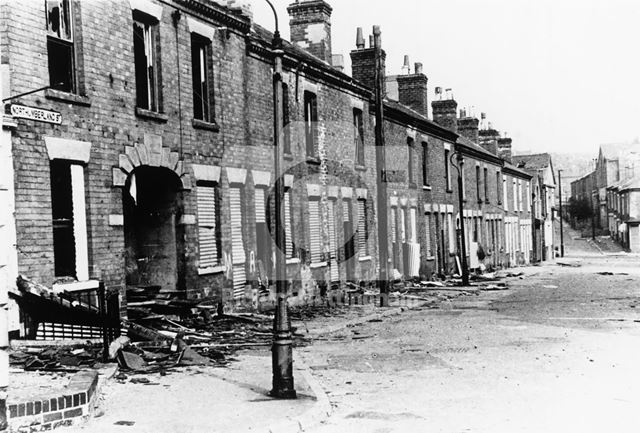 Northumberland Street, St Ann's, Nottingham, 1970