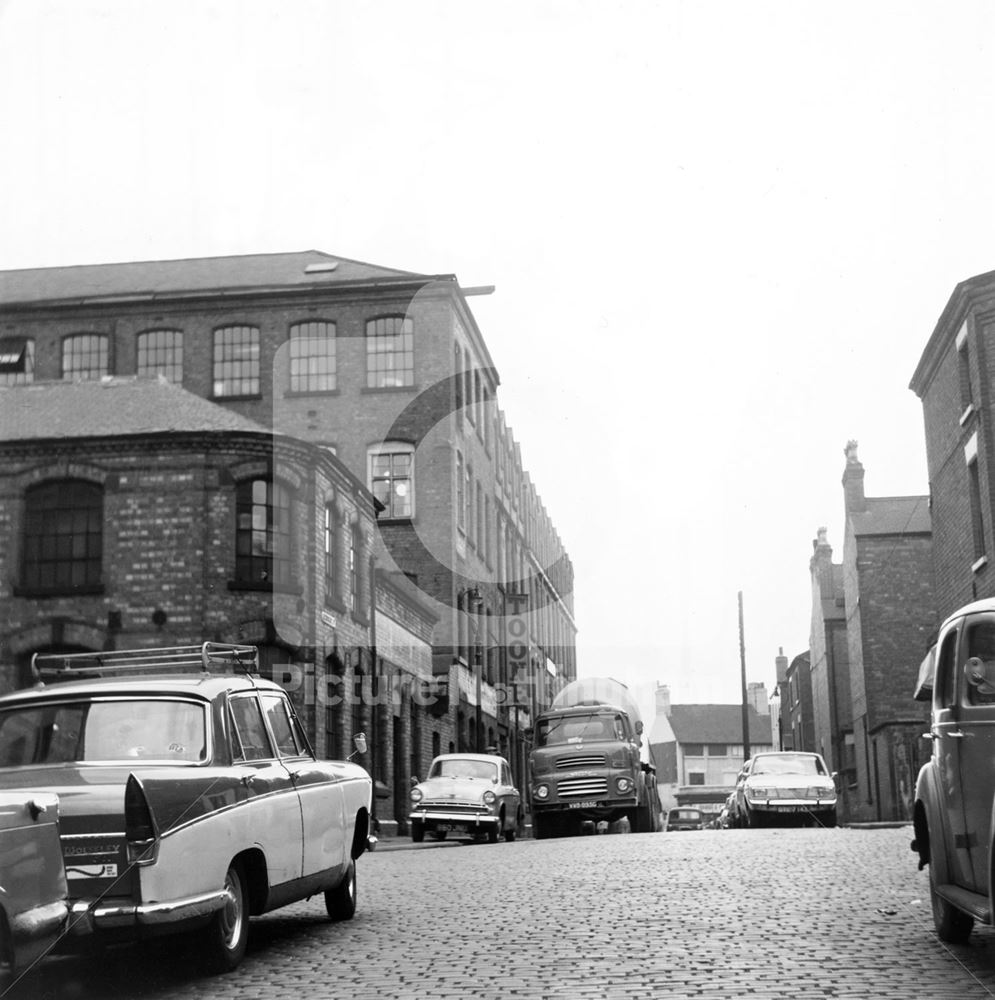 Newdigate Street, Nottingham, 1969