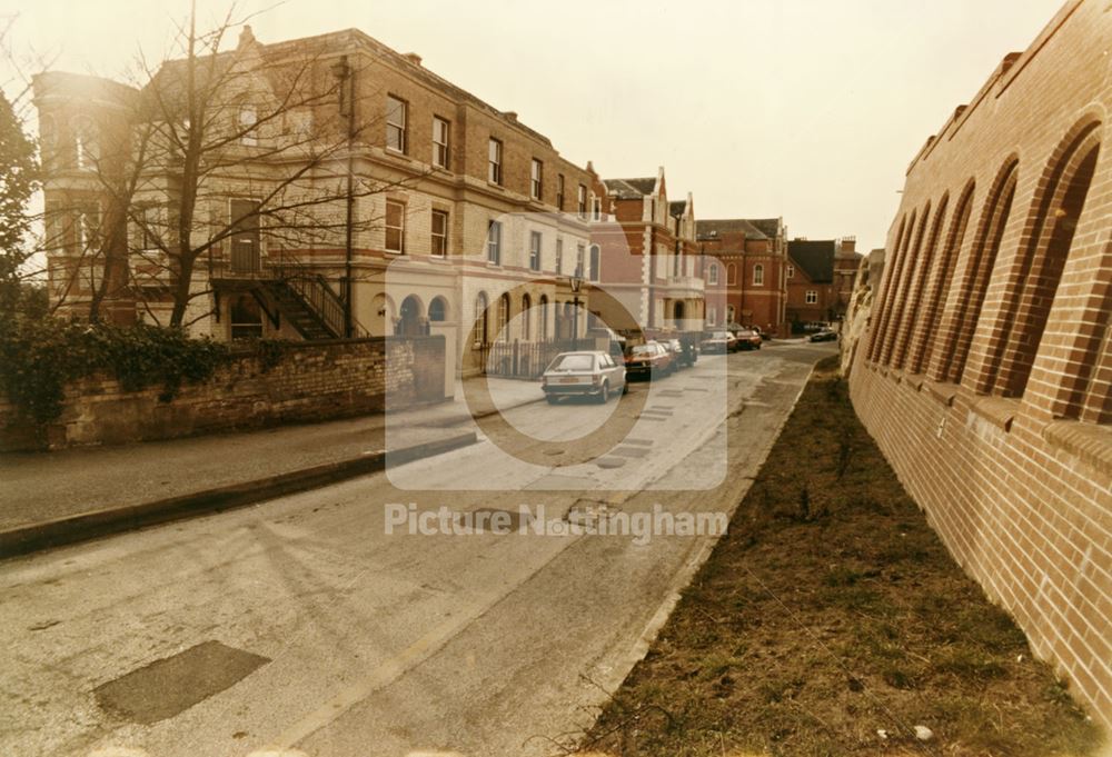 Newcastle Drive, The Park, Nottingham, 1986