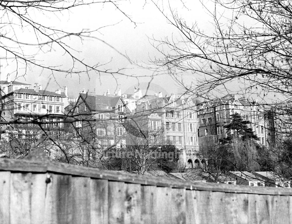 Newcastle Drive, The Park, Nottingham, 1974