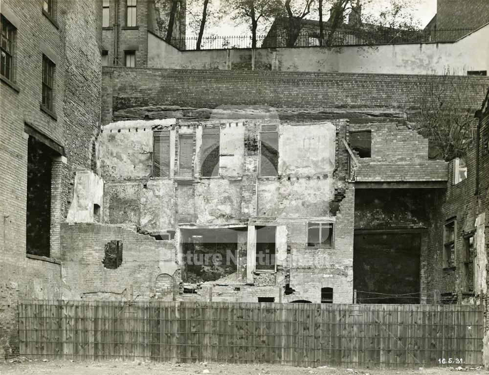 Red Lion Street Demolitions, Narrow Marsh, Nottingham, 1931