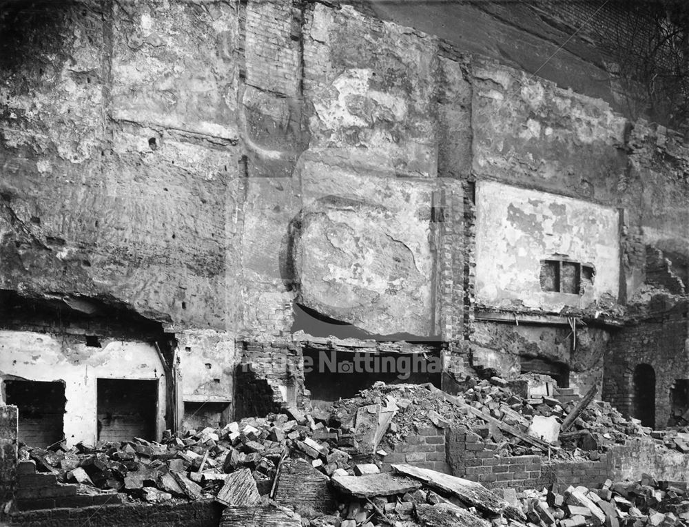 Red Lion Street Demolitions, Narrow Marsh, Nottingham, 1933