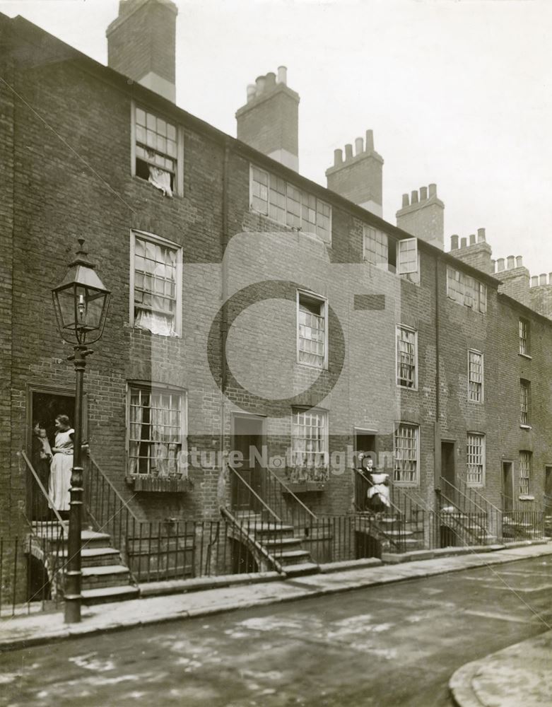 Street off Narrow Marsh, Nottingham, 1913