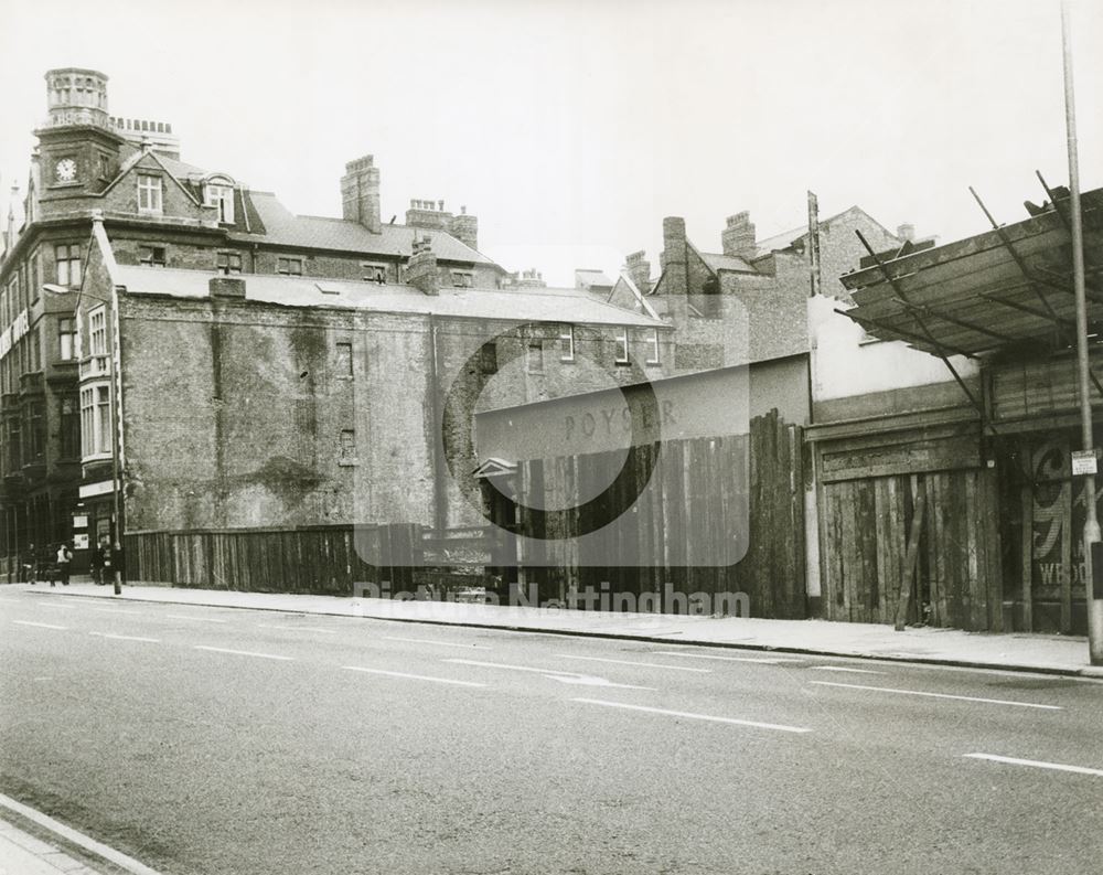 Milton Street demolitions, Nottingham, 1968