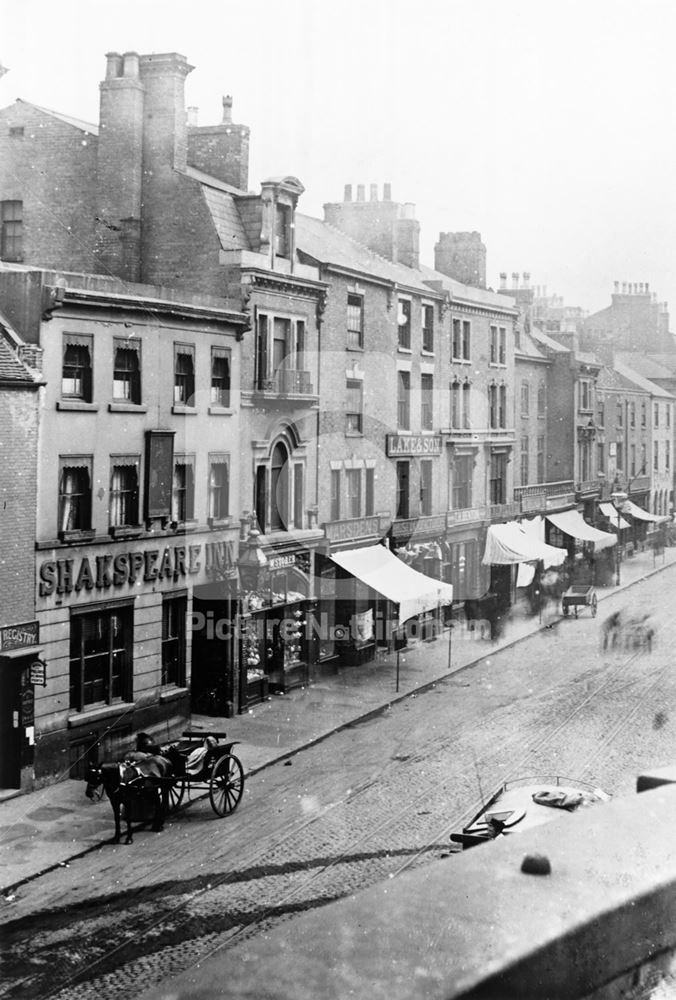 Milton Street, Nottingham, c 1900?