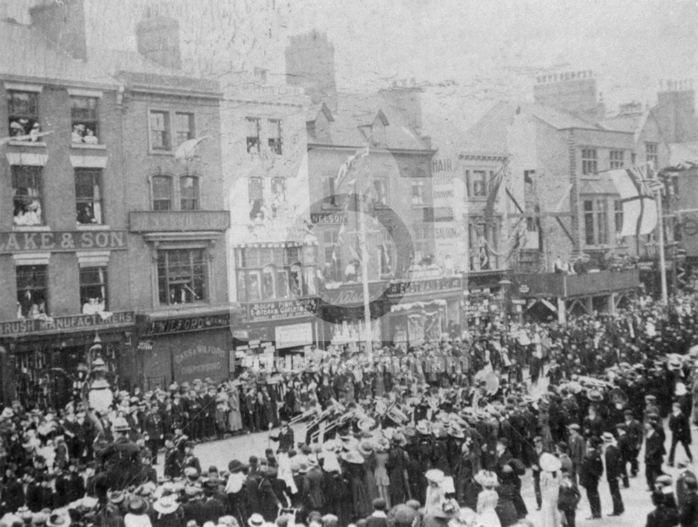 Milton Street, Nottingham, c 1900s-1910s