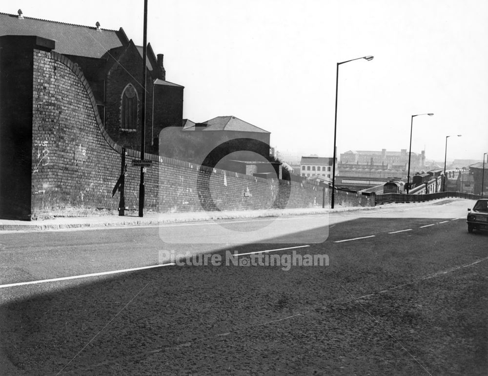 Middle Hill, Nottingham, 1973