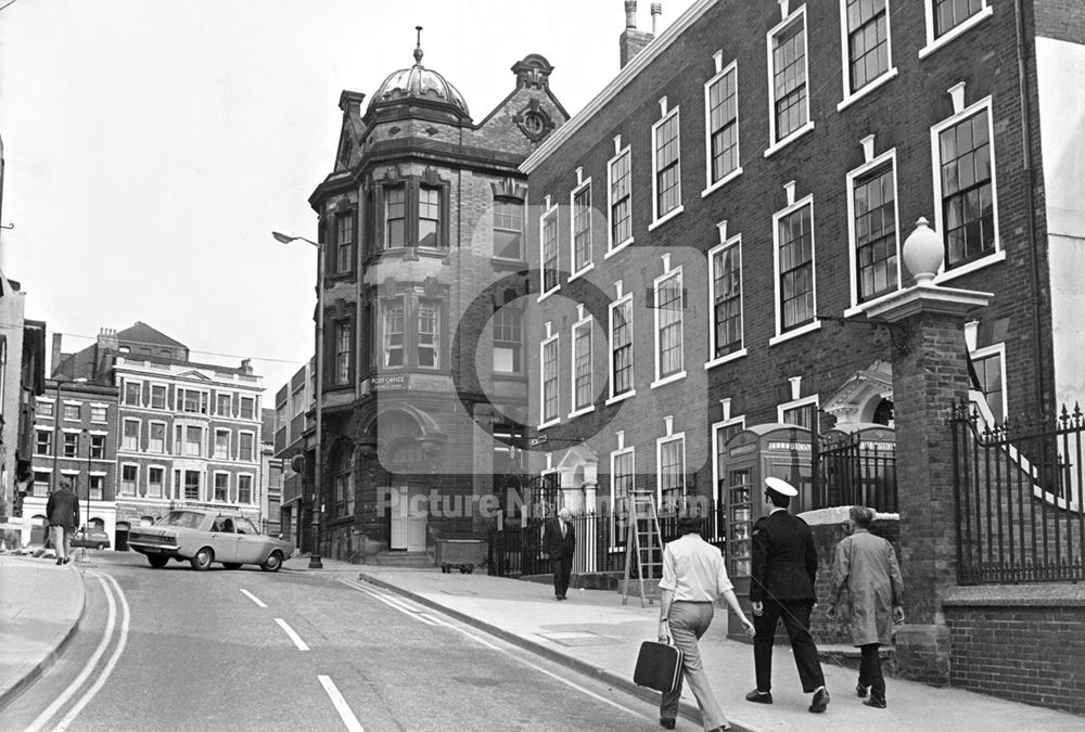 Middle Pavement, Nottingham, 1973