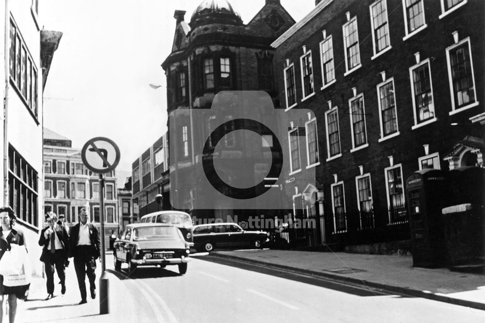 Middle Pavement, Nottingham, c 1973