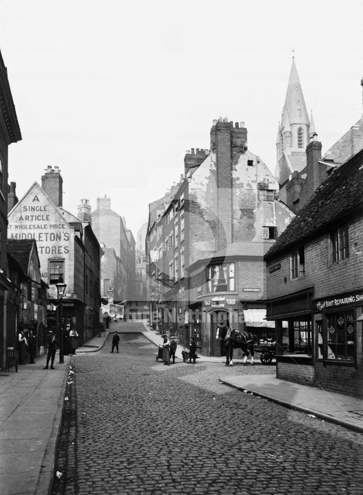 Middle Marsh, Nottingham, c 1893