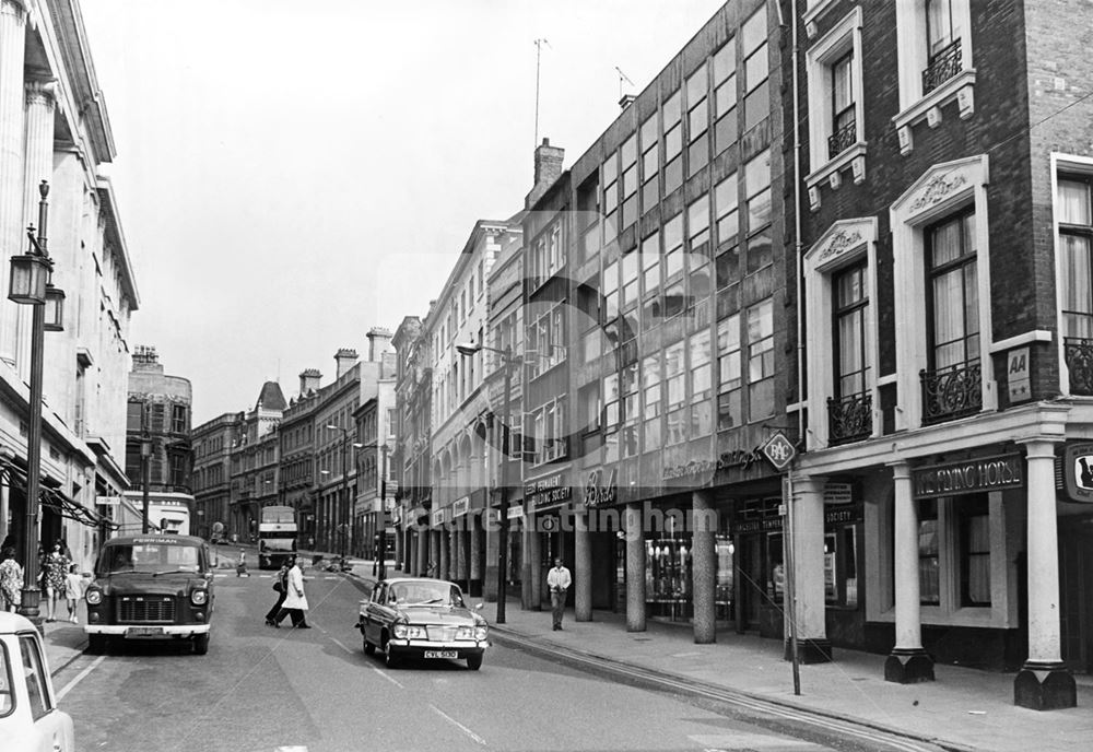 Victoria Street, Nottingham, 1973