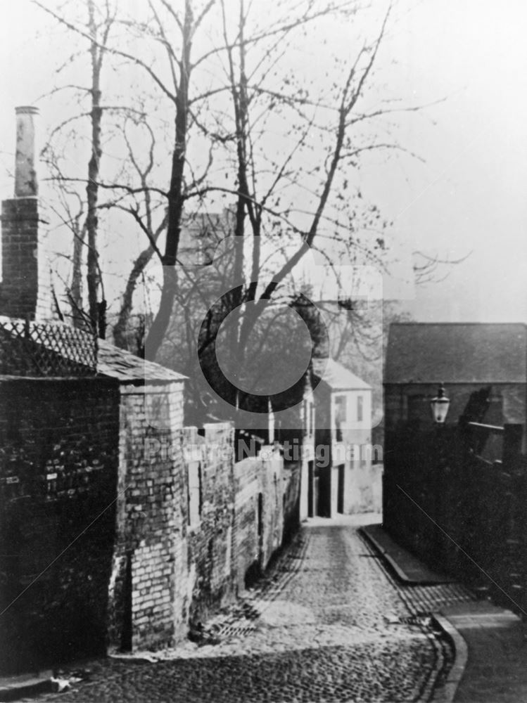 Walnut Tree Lane, Nottingham, early 1900s