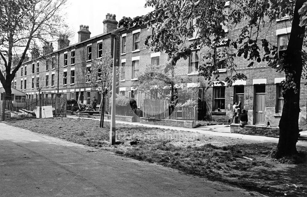 Waterloo Promenade, Radford, Nottingham, 1975