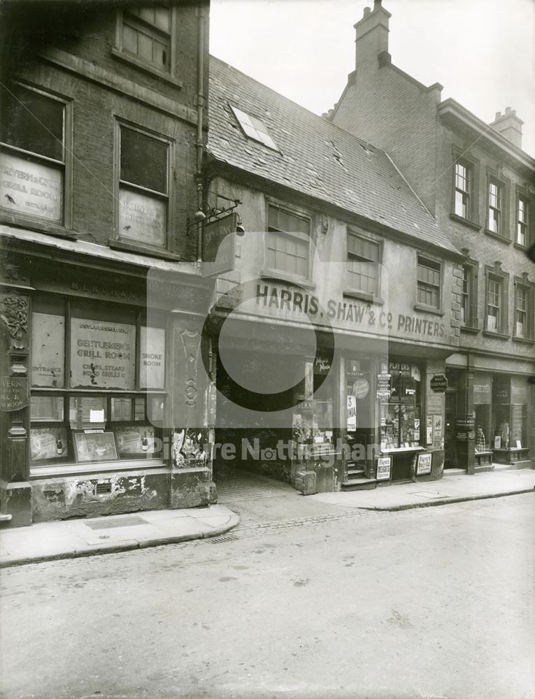 Middle Pavement, Nottingham, 1944