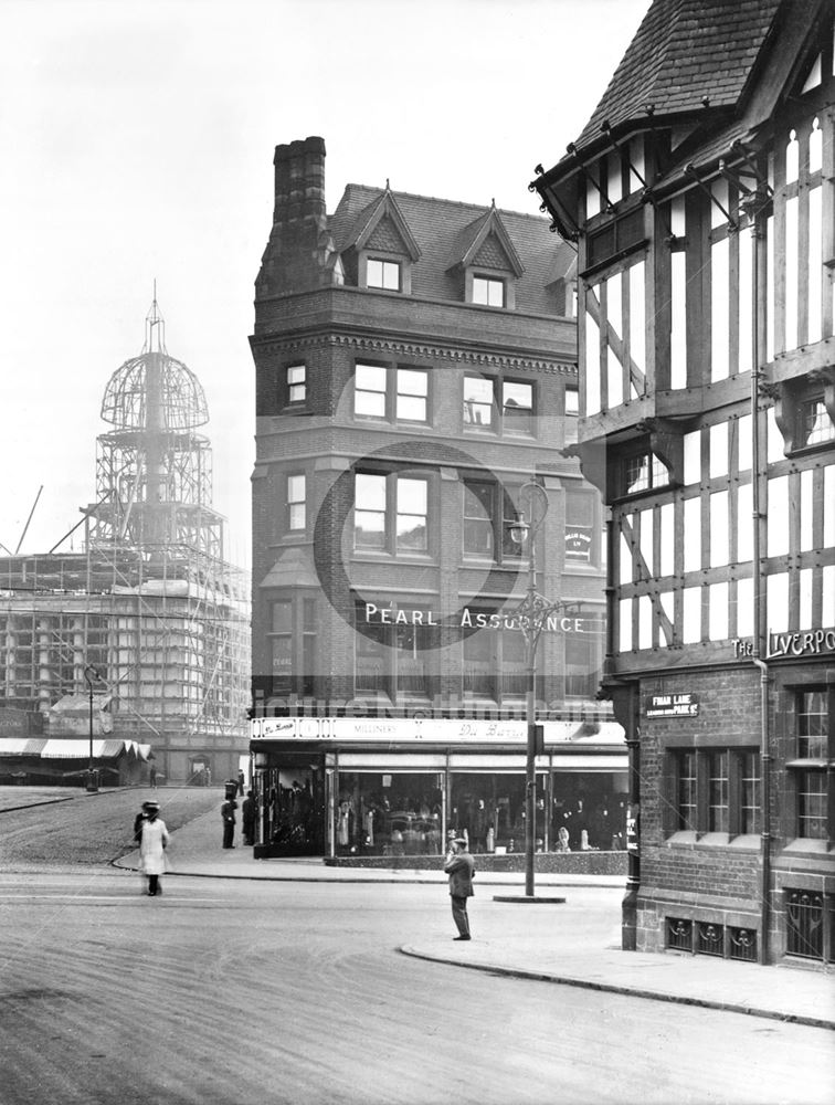 Friar Lane, Nottingham, c 1928