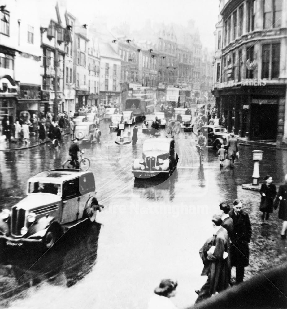 Wheeler Gate, Nottingham, 1946